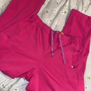 Vera Bradley Pink Scrub Bottoms